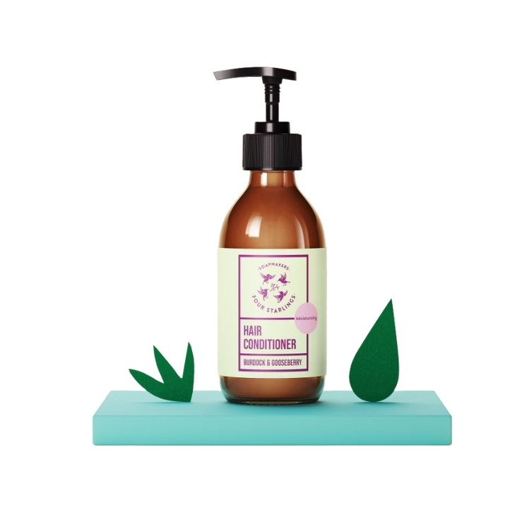 Mydlarnia Cztery Szpaki Зволожуючий кондиціонер для волосся Лопух і агрус 300 мл