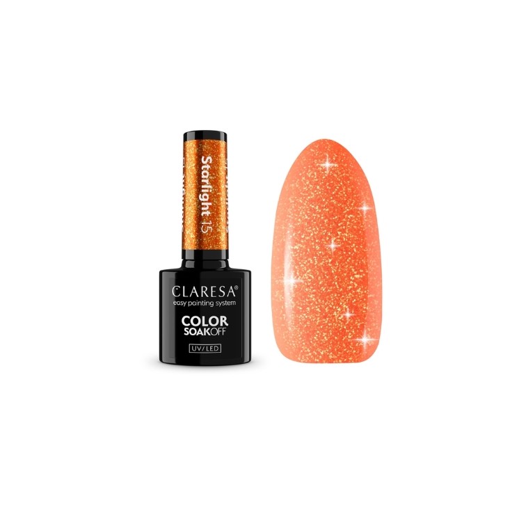 Vernis à ongles hybride Claresa Starlight /15/ 5 g
