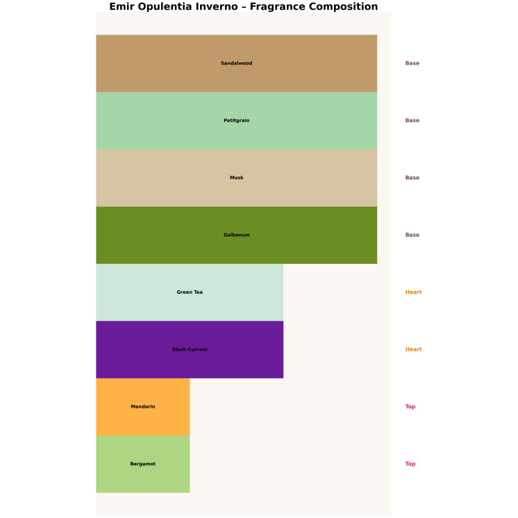 Emir Opulentia Inverno Eau de Parfum pour Homme 100 ml