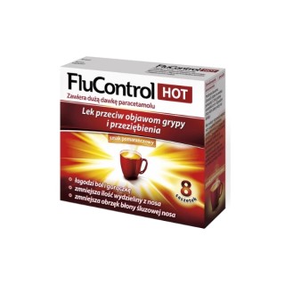 FluControl Hot 8 saszetek