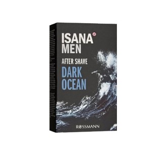 Isana Men Dark Ocean Aftershave voor mannen 100 ml