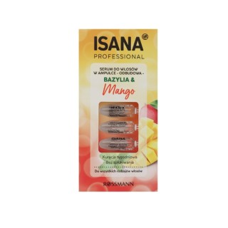 Isana Professional Basilicum & Mango Haarserum in Ampullen 7x3ml