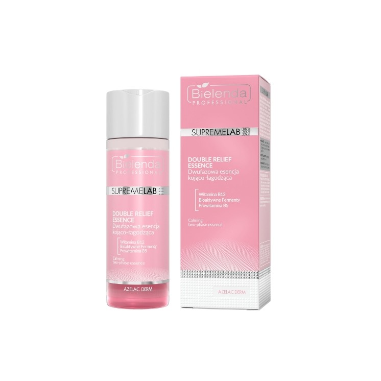 Bielenda Professional SUPREMELAB Double Relief two-phase soothing and calming essence 200 ml