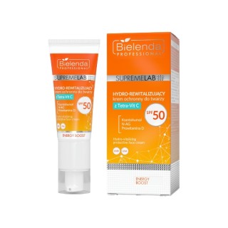 Crème visage protectrice nutri-revitalisante Bielenda Professional Supremelab SPF50 40 ml