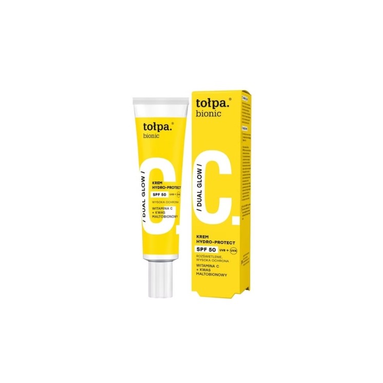 Tołpa Bionic Dual-Glow Krem Hydro-Protect SPF50 40 ml