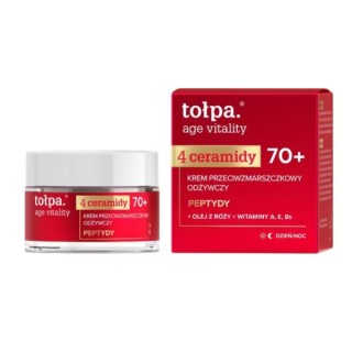Tołpa Age Vitality 4 Ceramides Anti-rimpel Voedende Gezichtscrème 70+ 50 ml