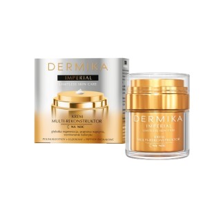Crème multi-reconstructrice Dermika Imperial pour le nez 50 ml