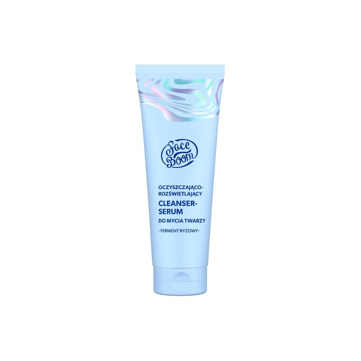 FaceBoom Aura oczyszczająco-rozświetlający Cleanser-serum do mycia twarzy 100 ml