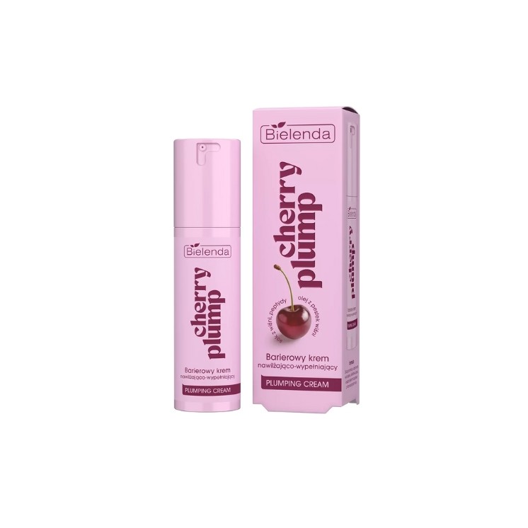 Bielenda Cherry Plump Barriere-Feuchtigkeitscreme und -Aufpolsterungscreme 50 ml