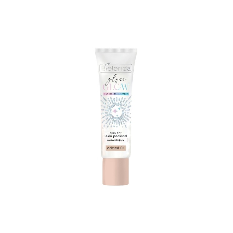 Тональний крем Bielenda Glaze & Glow Skin Tint Light /01/ 30 г