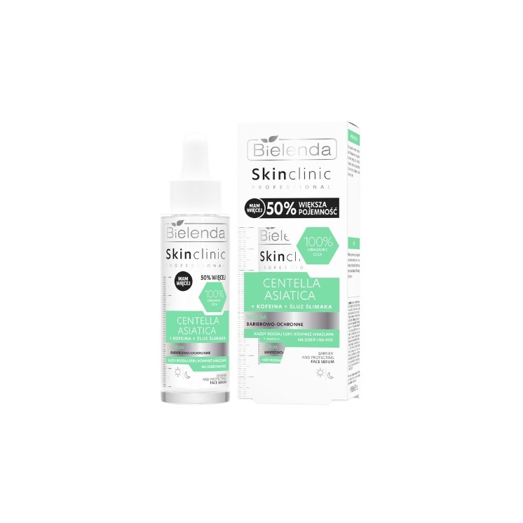 Bielenda Skin Clinic Professional Centella Asiatica Barriere-schützendes Gesichtsserum 45 ml