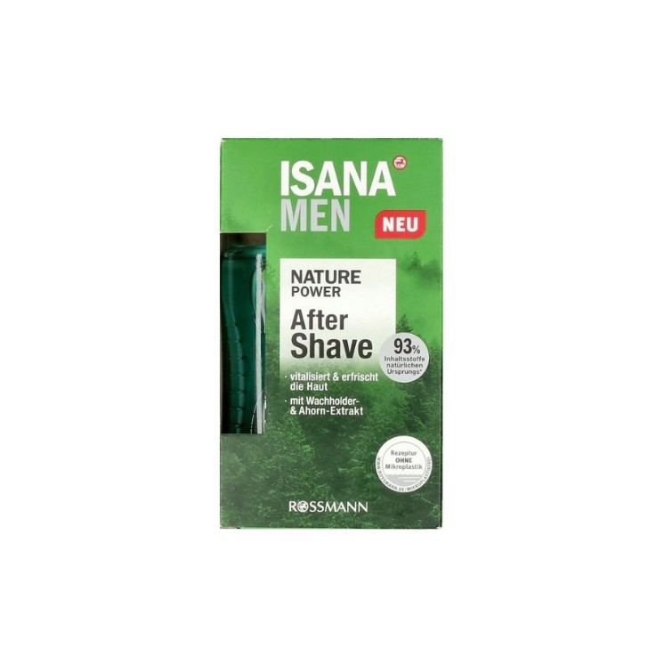 Isana Men Nature Power Aftershave for Men 100 ml