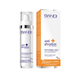 Освітлювальна маска Bandi Medical Expert Anti Glycation Brightening 2-в-1 з миттєвим регенеративним ефектом 50 мл