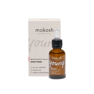 Mokosh Young Smart Drops Soothing and Regenerating Face Serum 30 ml