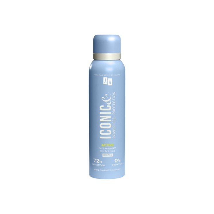 AA Iconic Antitranspirant avec spray Active 150 ml