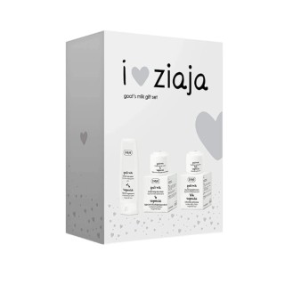Ziaja Ziegenmilch-Geschenkset: Handcreme 80 ml + Tagescreme 50 ml + Nachtcreme 50 ml