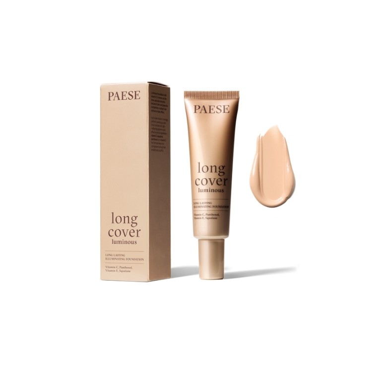 Тональний Paese Long Cover Luminous Cover Foundation /0.5W/ Ivory 30 мл