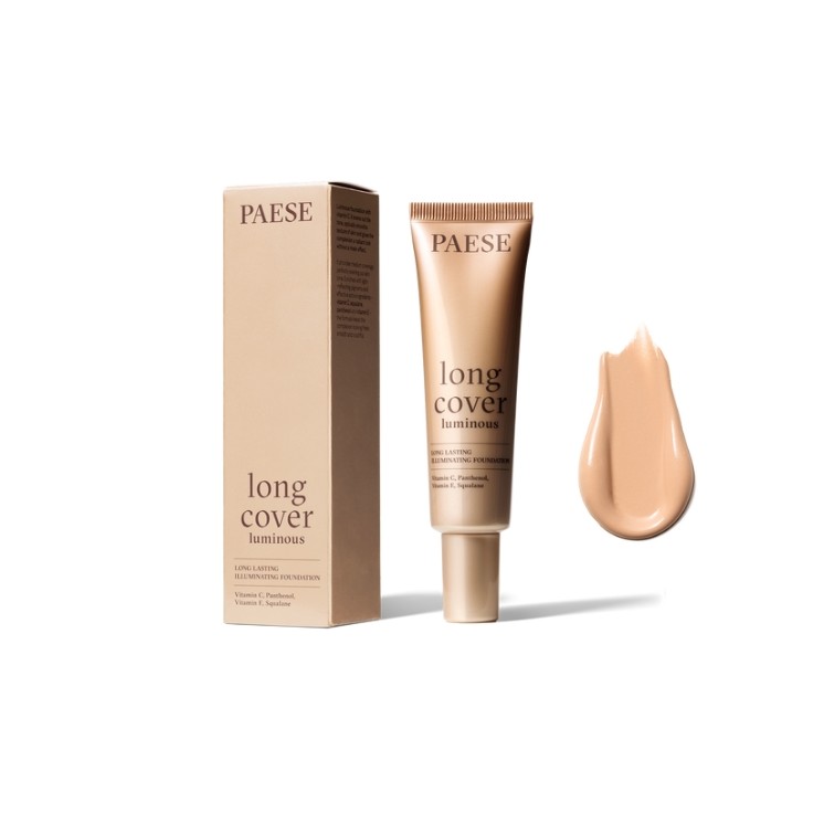 Paese Long Cover Luminous Coverage Foundation Beige Light 30 ml