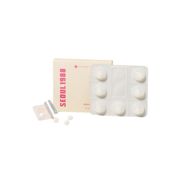 K- SECRET SEOUL 1988 Boosting Ball: Collagen 100% Collagen Gesichtspflegeball 35 mg