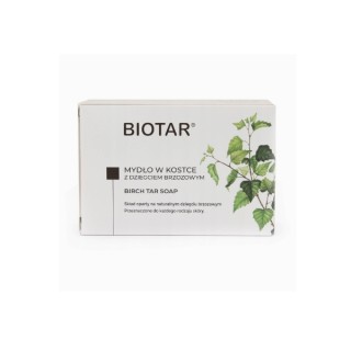 Biotar Pain de Savon Antibactérien au Goudron 100 g
