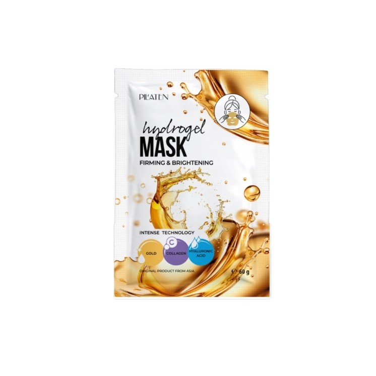 Pilaten hydro Masker Verstevigend sheetmasker met collageen en goud 60 g