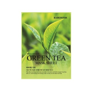 Baroness Reinigungstuchmaske Grüner Tee 21 g