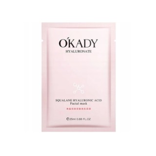 Okady Hydraterend en Voedend Sheetmasker met Hyaluronzuur en Squalaan 25 ml