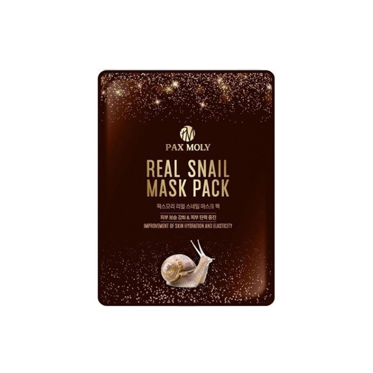 Pax Moly Real Snail Verstevigend Sheetmasker met Slakkenslijm 25 ml