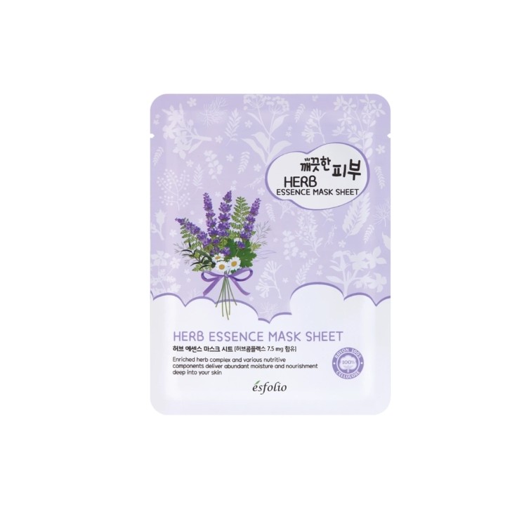 Esfolio Herbs Essence Sheet Mask Soothing Face Mask 25 ml