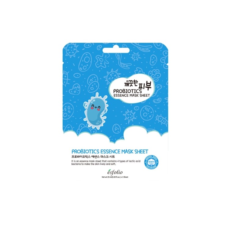 Masque en tissu fortifiant Essence probiotique Esfolio 25 ml