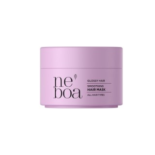 Neboa Glossy Hair Smoothing Hair Mask voor haarlaminatie, Mini 50 ml