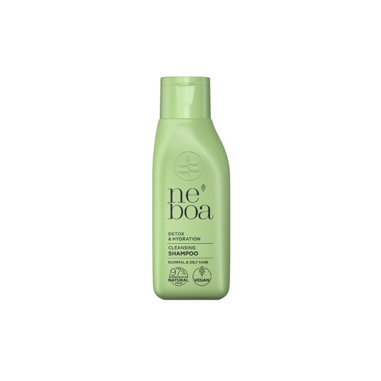 Neboa Detox & Hydration Natürliches Haarshampoo, erfrischend und feuchtigkeitsspendend, 100 ml