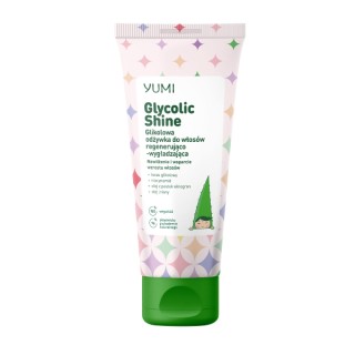 Yumi Glycolic Shine glikolowa Odżywka do włosów regeneruąco-wygładzająca 200 ml