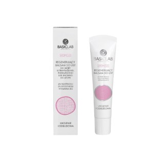 BasicLab Atopicus regenerujący Balsam do ust 4% Pantenolu 15 ml