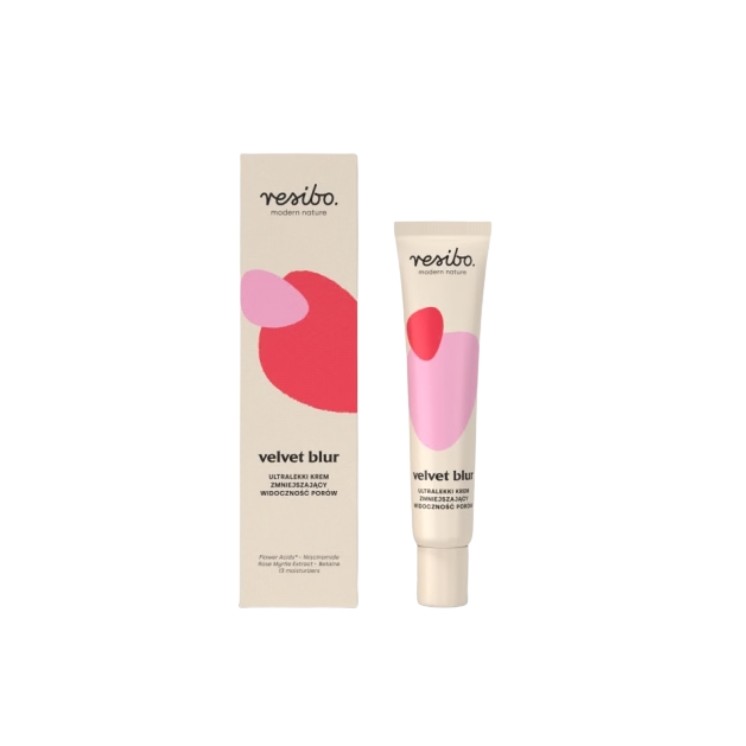 Resibo Velvet Blur Cream voor het verminderen van de zichtbaarheid van poriën 40 ml