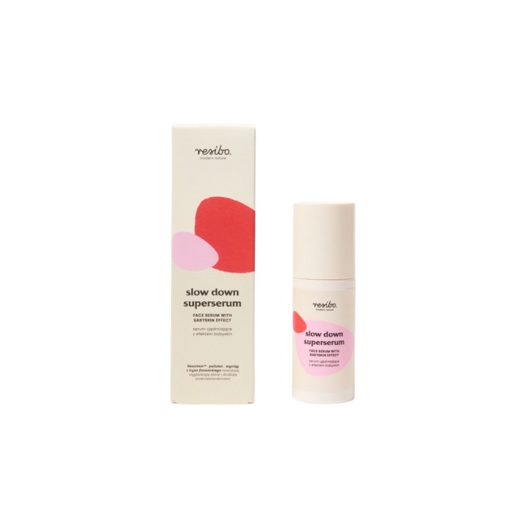 Resibo Slow Down Superserum Verstevigend Gezichtsserum met Babyskin Effect 30 ml