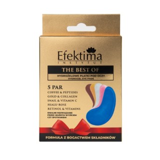 Efektima The Best Of 5in1 hydro Gel-Augenpads, 5 Paar