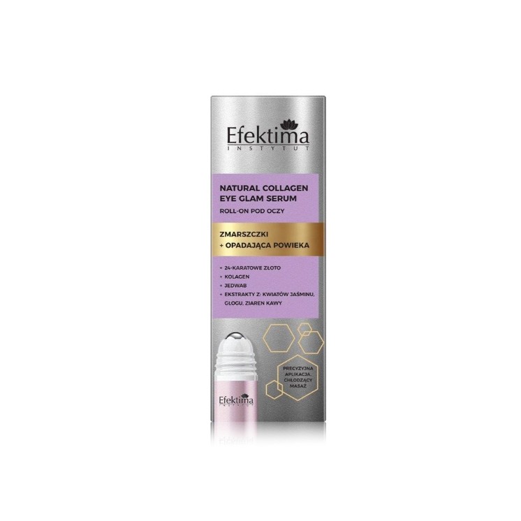Efektima Naturall Collagen Augenserum gegen Falten und hängende Augenlider 15 ml