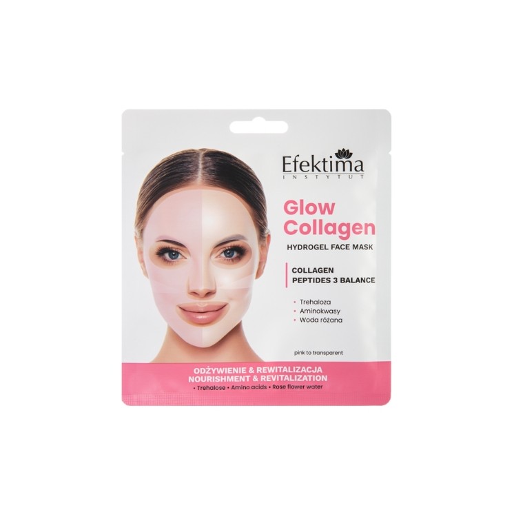 Efektima Glow Collagen Sheet Mask with Collagen and Peptides Nourishment 1 piece