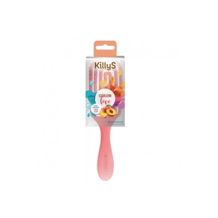 Brosse à cheveux KillyS Color Love Peach (1 pièce)