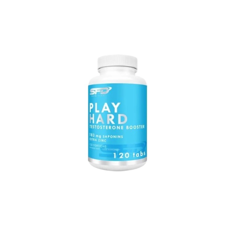 SFD Play Hard, Booster de testostérone, 120 capsules