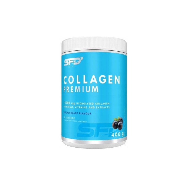 SFD Collagen Premium Zwarte bessensmaak 400 g