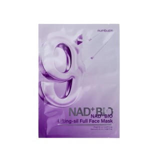 Numbuzin No.9 NAD Bio Lifting Full Cover Facial Mask liftingująca Maska na twarz Koenzymem NAD 26 ml