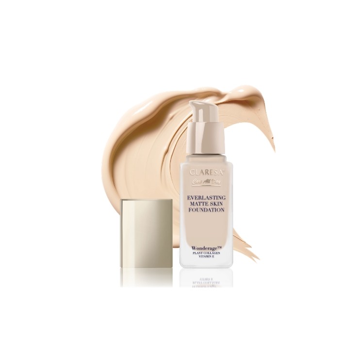 Claresa Everlasting Matte Skin Podkład matująco-wygładzający /03/ Vanilla 32 ml