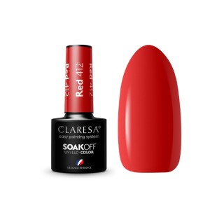 Claresa Red Hybride Nagellak /412/ 5 g