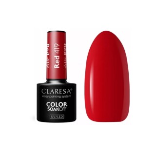 Claresa Red Hybrid Nail Polish /419/ 5 g