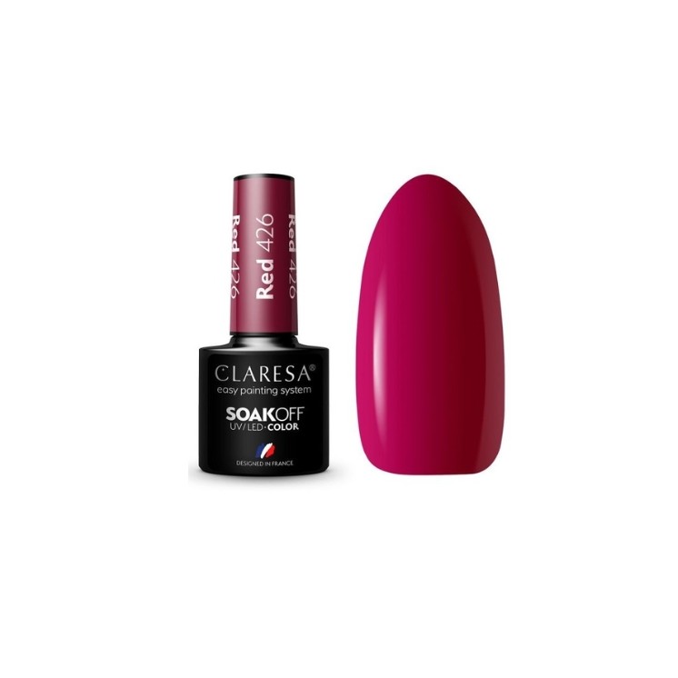 Claresa Red Hybride Nagellak /426/ 5 g