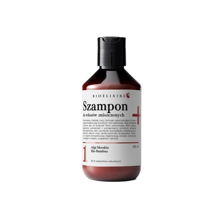 Shampoing Bioelixire pour cheveux abîmés aux algues 300 ml