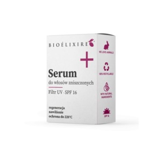 Bioelixire Serum für geschädigtes Haar mit UV-Filtern SPF16 , 20 ml