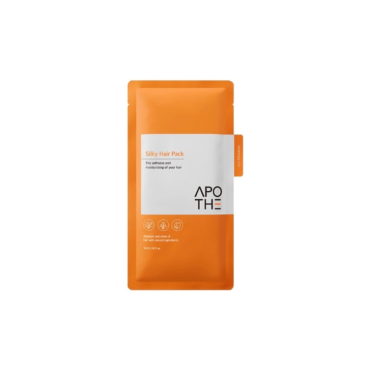 Інтенсивно зволожуюча маска APOTHE Silky Hair Pack для сухого та пошкодженого волосся 35 мл